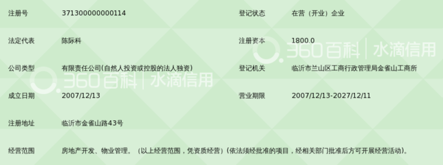 临沂市兴冠房地产开发_360百科